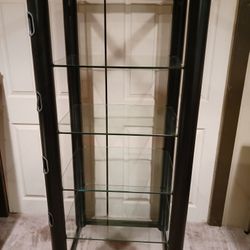 Metal Glass Stereo Stand