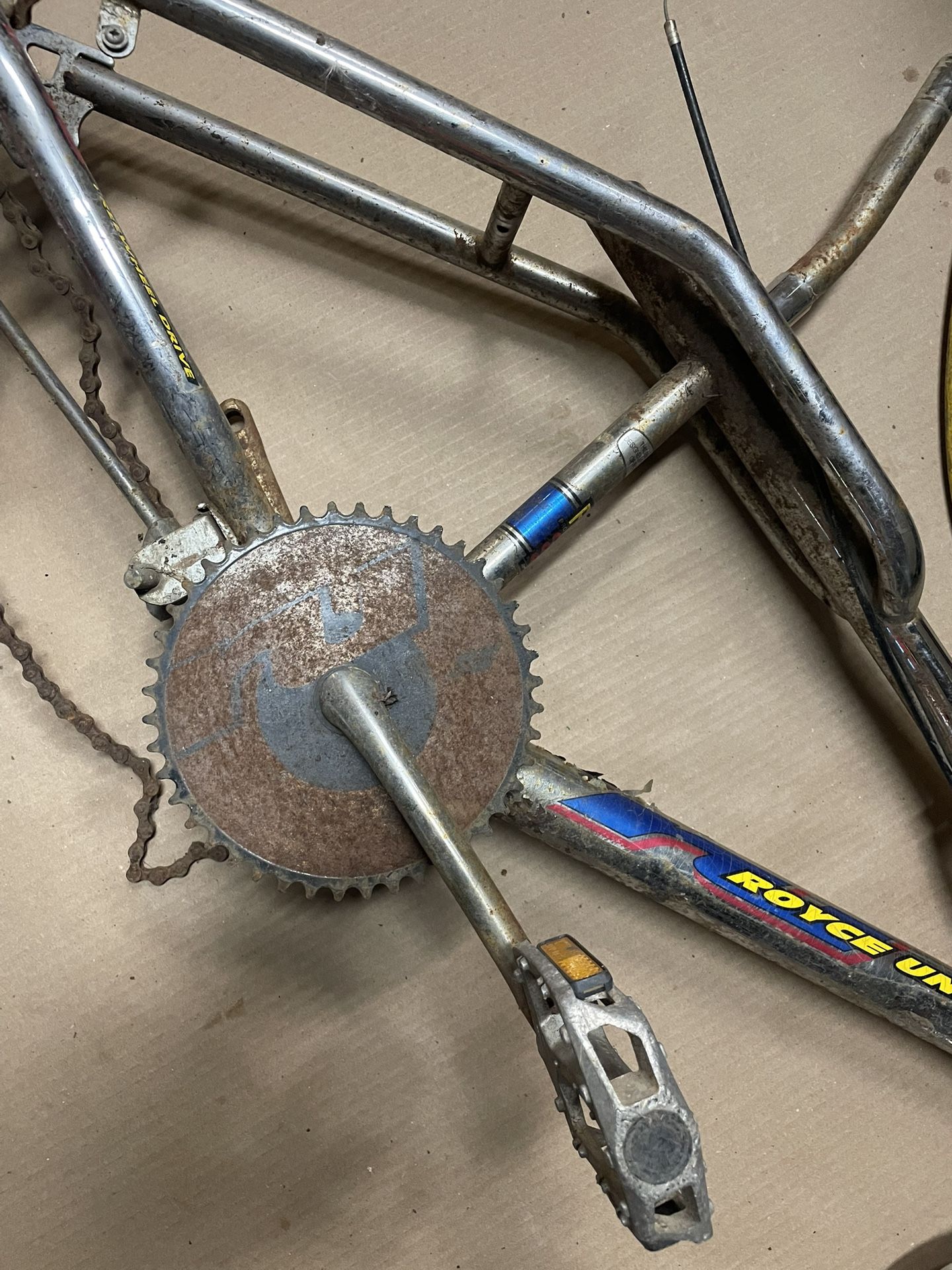 ROYCE UNION BMX Bike Frame And Fork