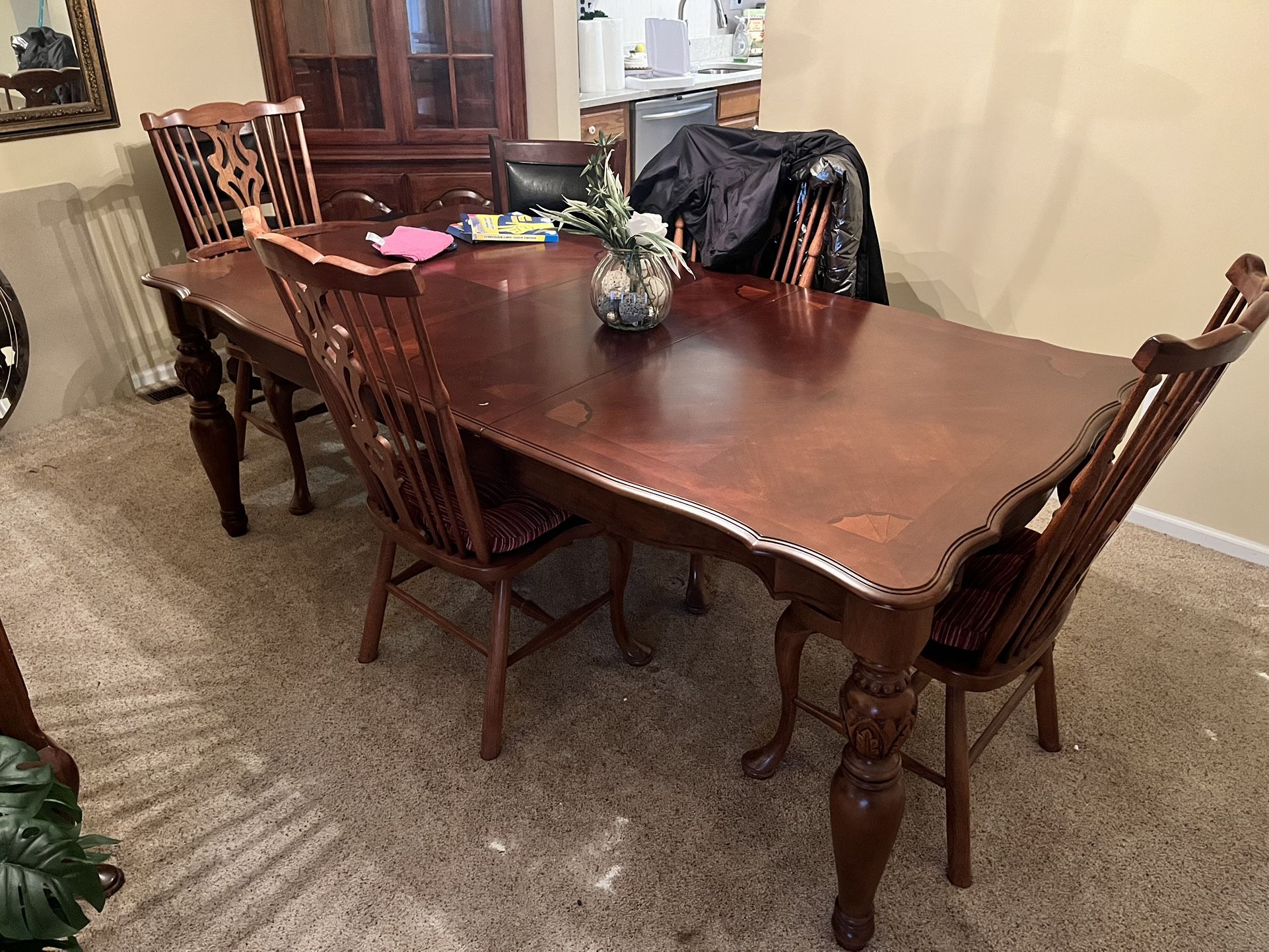 Dining Room Set With Chairs, Must Be Picked Up In Clementon!