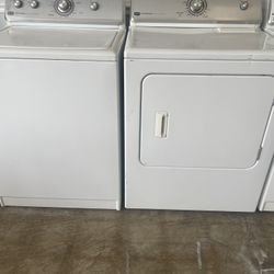 Washer And Driver Maytag Traditional Set