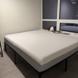 Queen Bed frame & Mattress 
