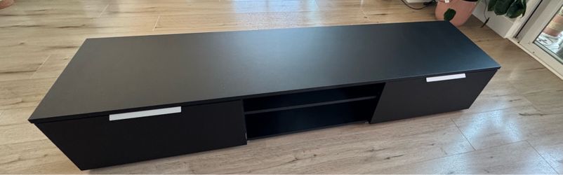 Wayfair Karlin 68” TV Stand / Media Console – Black Matte – Excellent Condition