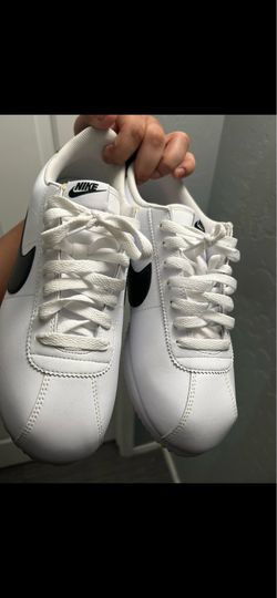 Mens White Nike Corteze