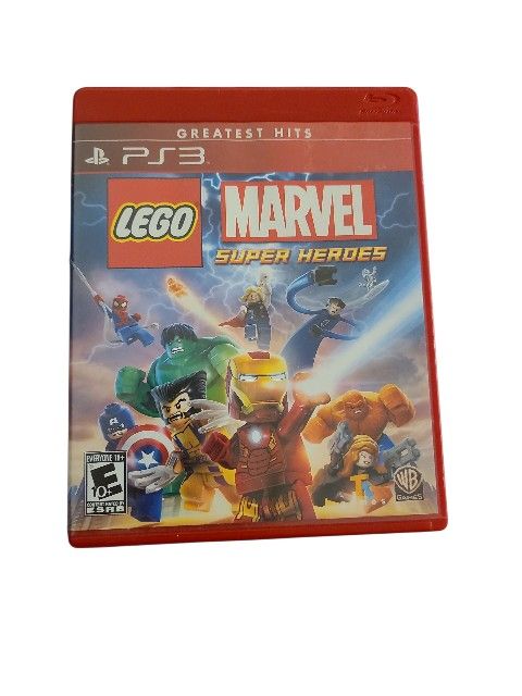 LEGO Marvel Super Heroes (Sony PlayStation 3 PS3, 2013) Complete CIB withmanual