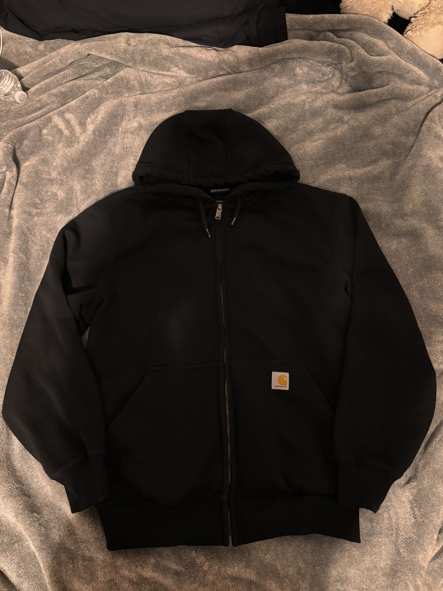 Carhartt black zip up - Large