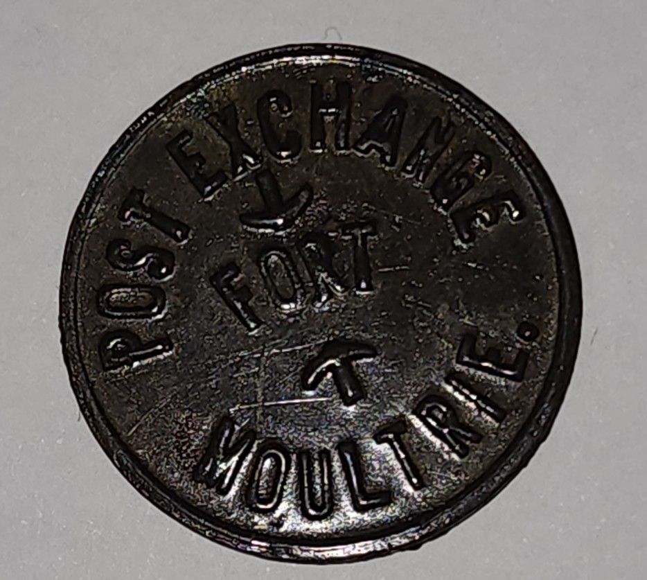 South Carolina Post EXCHANGE 50 c/m PX Token