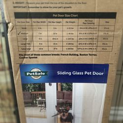 Pet Safe One Piece Sliding Glass Pet Door