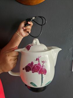 Electronic porcelain kettle