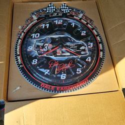 DALE Earnhardt Champion Clock