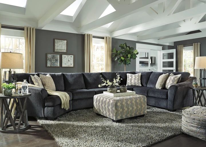Eltmann Slatee Large LAFf Cuddlerr Sectional