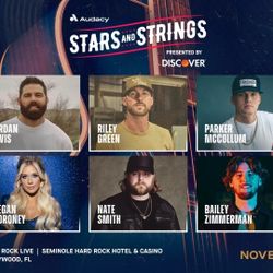 Stars and Strings - Jordan Davis, Riley Green, Parker McCollum, and more