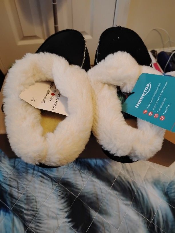 Slip On Hard Bottom Slippers