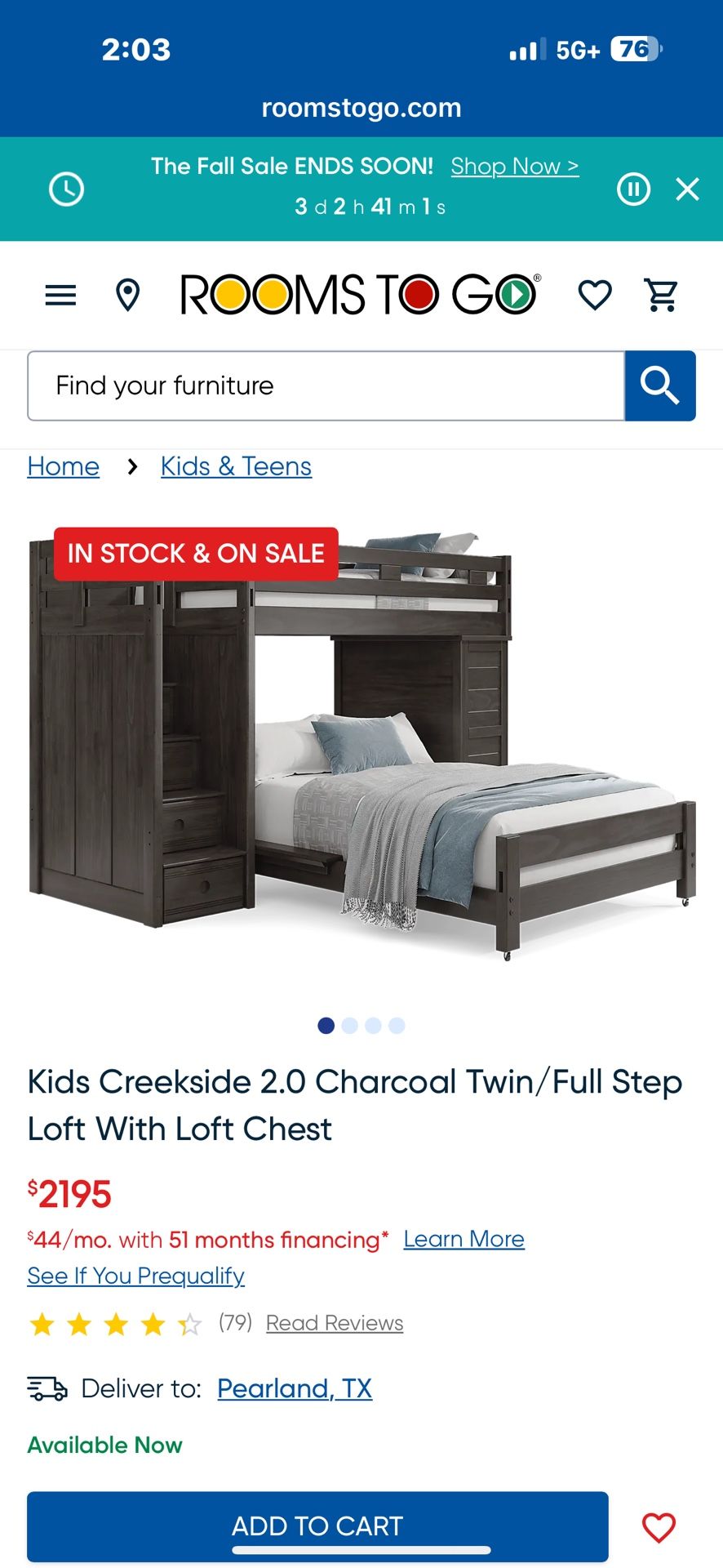 Twin Over Full Size Kids Gently Used Bunk Beds Solid Wood โ $800 (Porch Pick Up)
