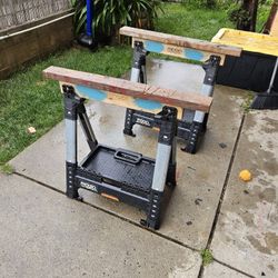 ×2 Ridgid Saw Horses 