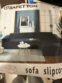 Couch Cover Dark Blue