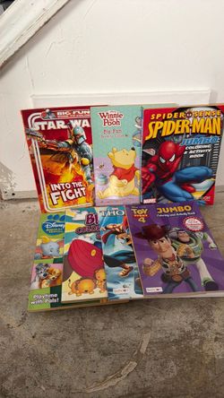 7 Coloring books