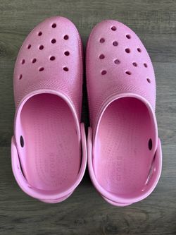 CROCS Women’s Glitter Pink Clog