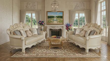 beautiful set of large sofas