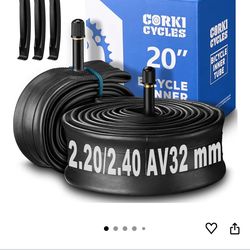 20  inch bicycle inner tube 2 pack