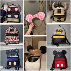 Disney loungefly backpacks