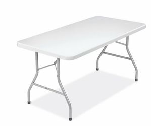6ft white table New