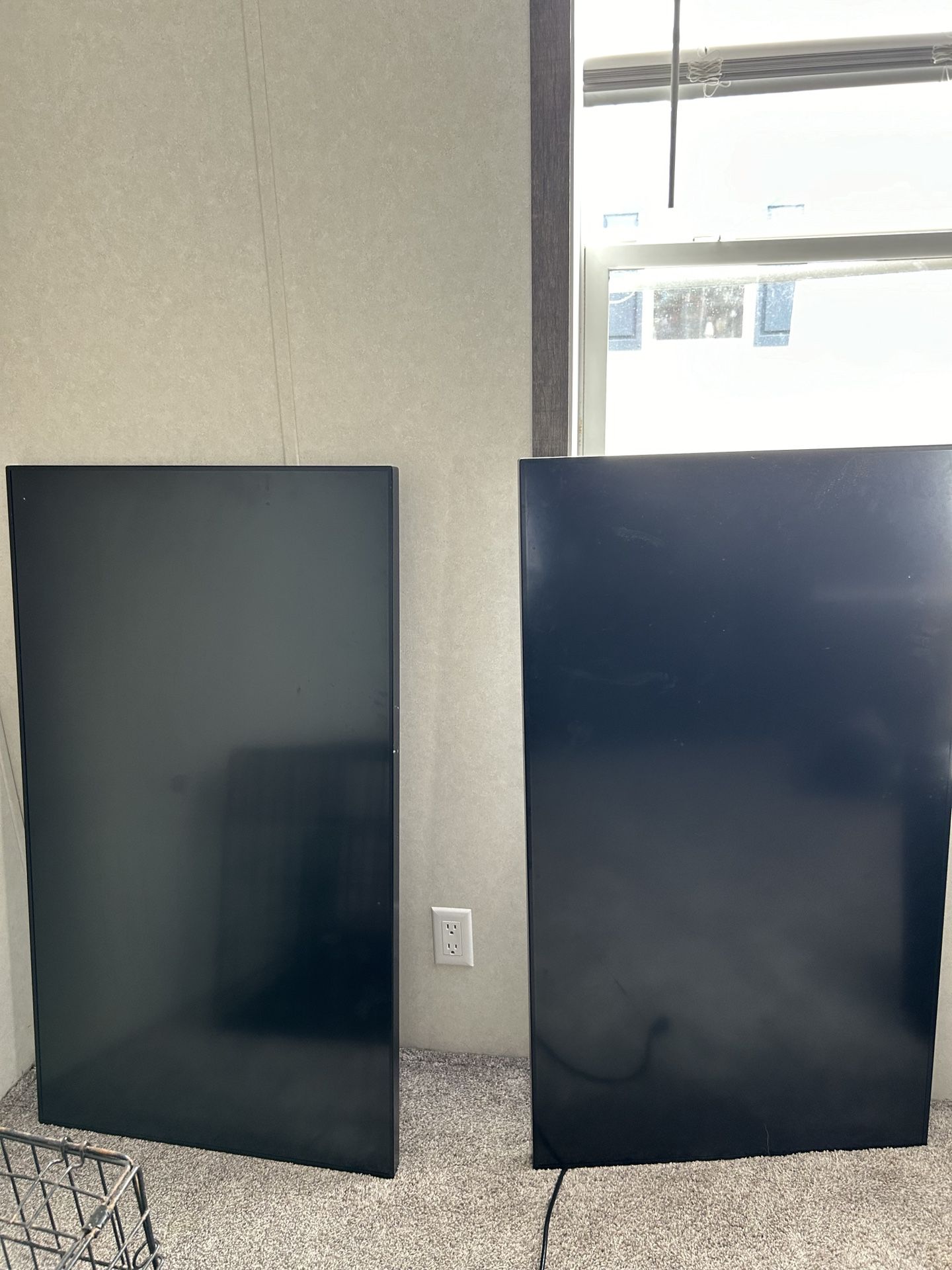 Two 55 Inch Computer Monitors 
