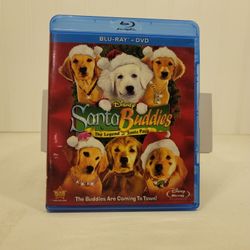 BLU RAY / DVD COMBO PACK SANTA BUDDIES THE LEGEND OF SANTA PAWS. DISNEY GREAT !  $5