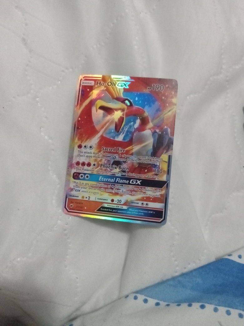 Ho-oh GX Card