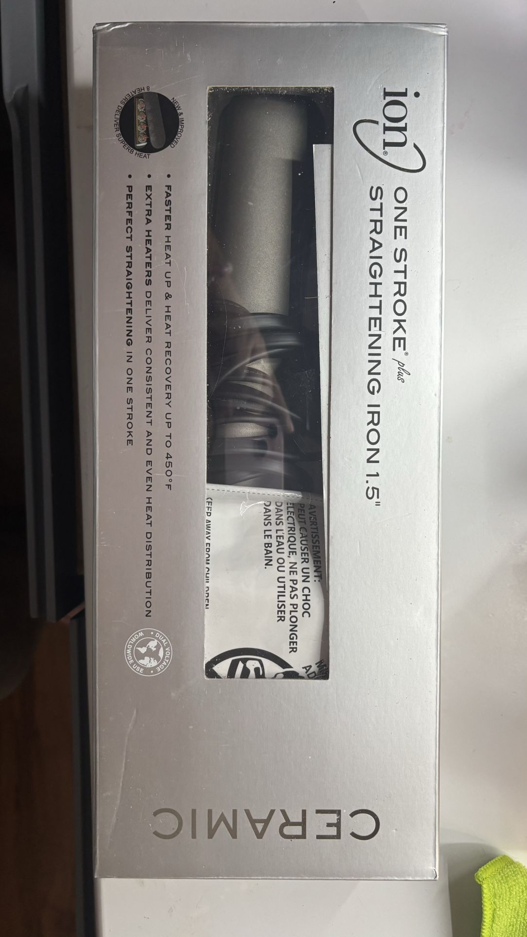 Hair straightener 1.5 Inch