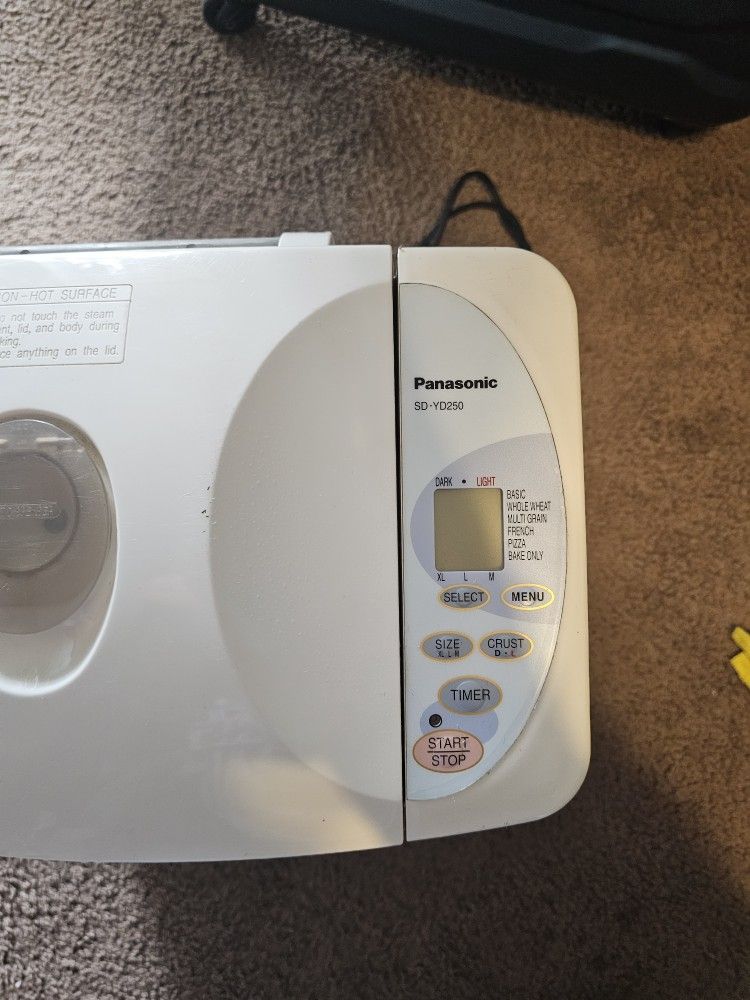 Panasonic SD-YD250 Bread Maker