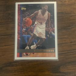 Allen Iverson topps Card