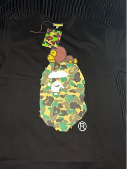 Bape t-shirt black small green