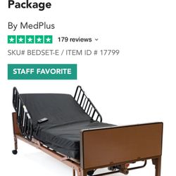 Twin Full Electric Adjustable Hospital Bed