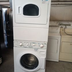 Stackable Washer And Dryer Speed Queen Gas Dryer Everything Is And Good Working Condition 3 Months Warranty Delivery And Install 