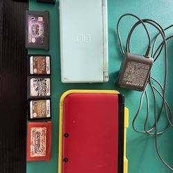 Nintendo DS, 3DS XL, Pokemon and Action Replay