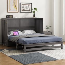 Queen Murphy Bed & Mattress