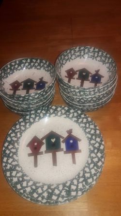 Set Bowls & Plates stonewares