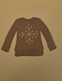 Christmas  Sweater Die