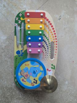 Melissa and Doug Blue's Clues wooden musical board