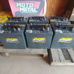 New 6 Volt Deep Cycle Super Start 225 Amps $78 Exchange