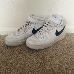 Nike Air Force 1 '07 Mid White/Black Snakeskin