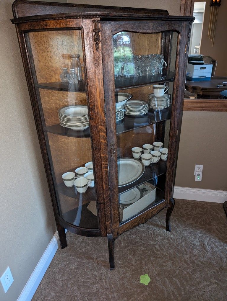 Antique Curio Cabinet