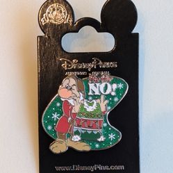 Grumpy Disney Trading Pin