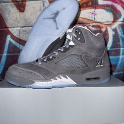 Jordan 5 Retro Wolf Grey  13 Mens New