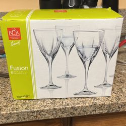 Fusion 6 Pack Water Goblets