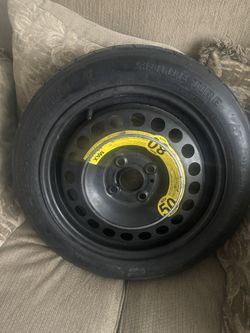 Spare Tire Brand New For A 4 Lug Small Car