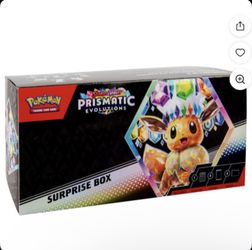 Pokemon Scarlet & Violet Prismatic Evolutions Surprise Box