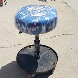 Mechanic Rolling Stool Seat 