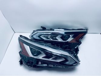 2019-2022 NISSAN ALTIMA BOTH HEADLIGHTS FULL LED OEM CROME