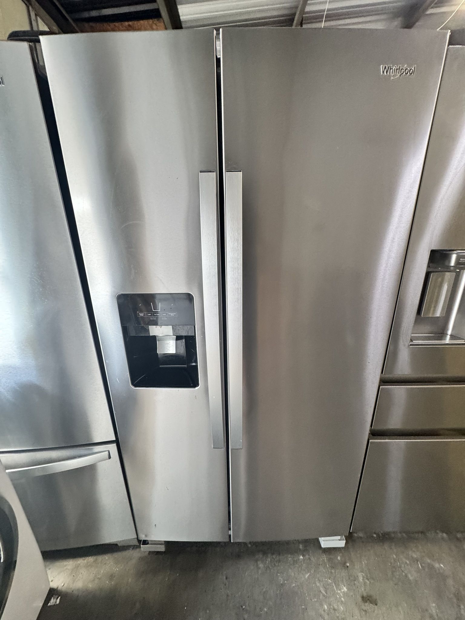 Whirlpool Refrigerator 36"width Stainless Steel